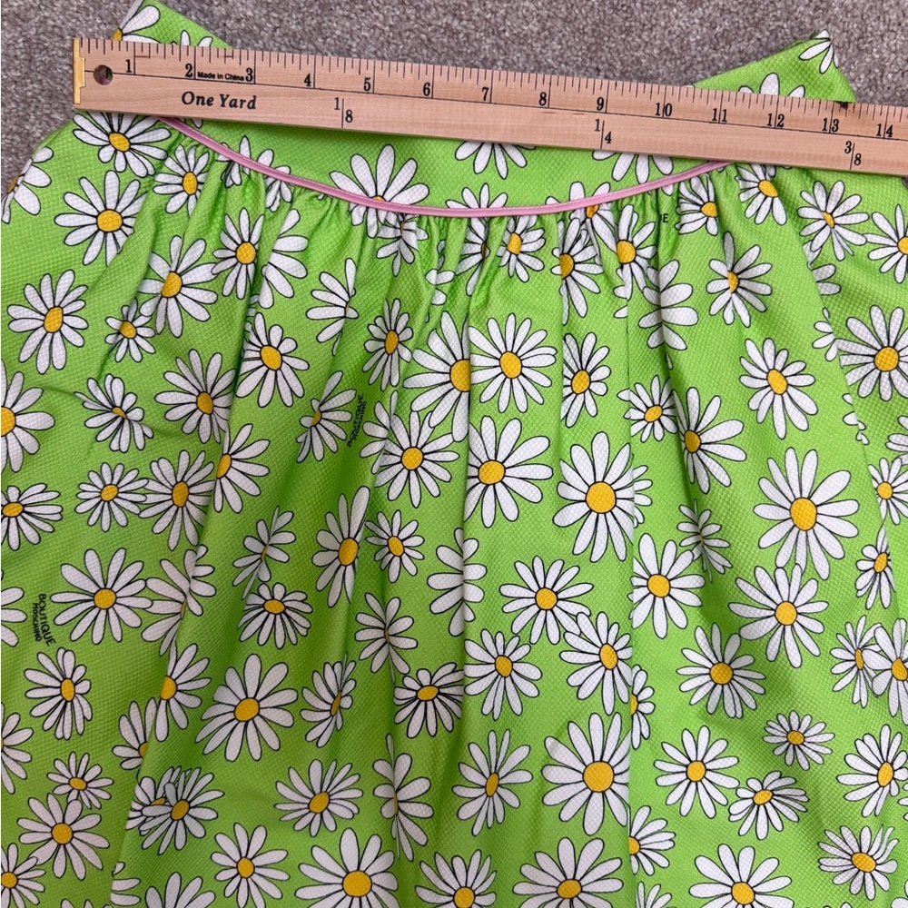 Boutique Moschino Floral Daisy Mini Skirt - size 6 - Pristine condition - Picture 12 of 14